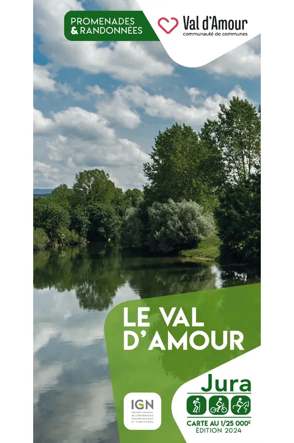 Cartoguide Le Val d'Amour 2024