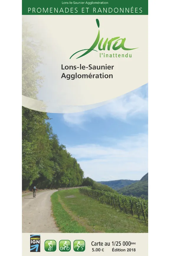 Cartoguide Lons-le-Saunier Agglomération 2018