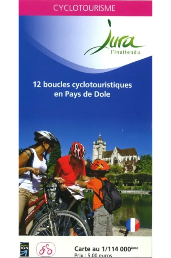12 boucles cyclotouristiques au pays de  Dole 2014