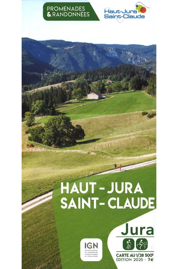Cartoguide Haut-Jura Saint-Claude 2025