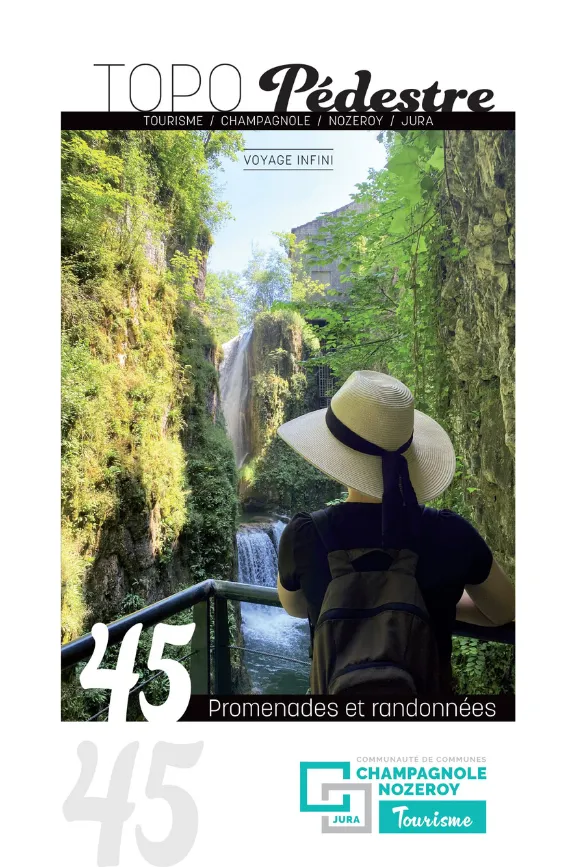 Topo pédestre Champagnole Nozeroy Jura 2025 