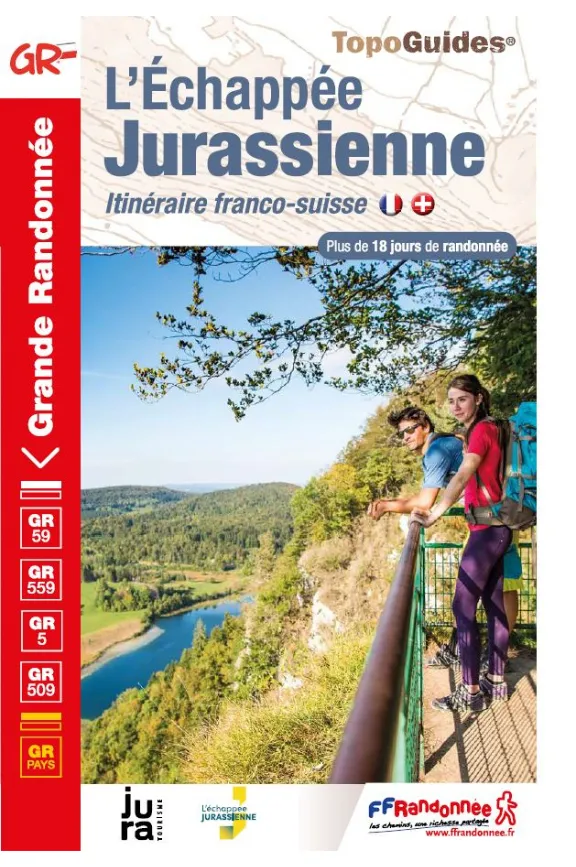 Topoguide l'Echappée Jurassienne 2023