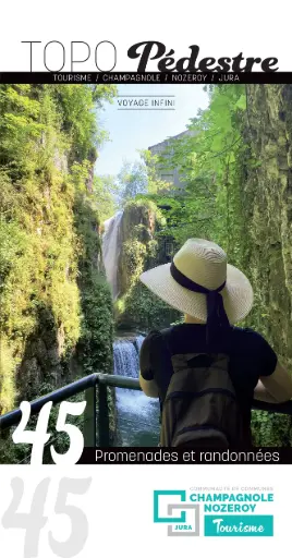 Topo pédestre Champagnole Nozeroy Jura 2025 