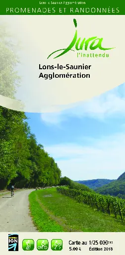 Cartoguide Lons-le-Saunier Agglomération 2018